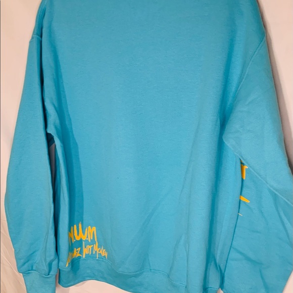 N.W.M. Blue sweatshirt #799 - Picture 4 of 5